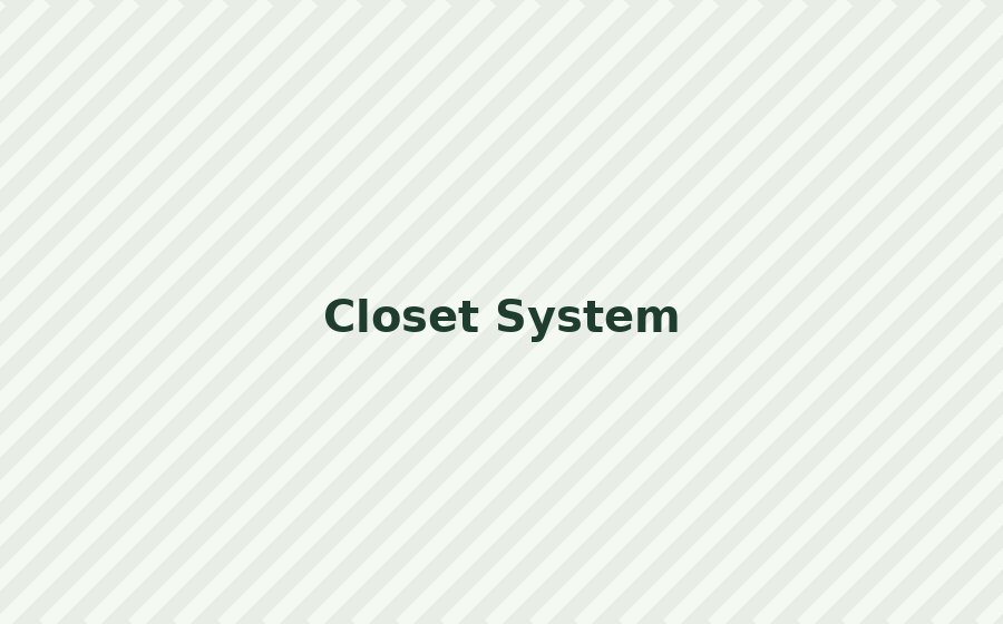 How to Build a Closet System That Survives Real Life